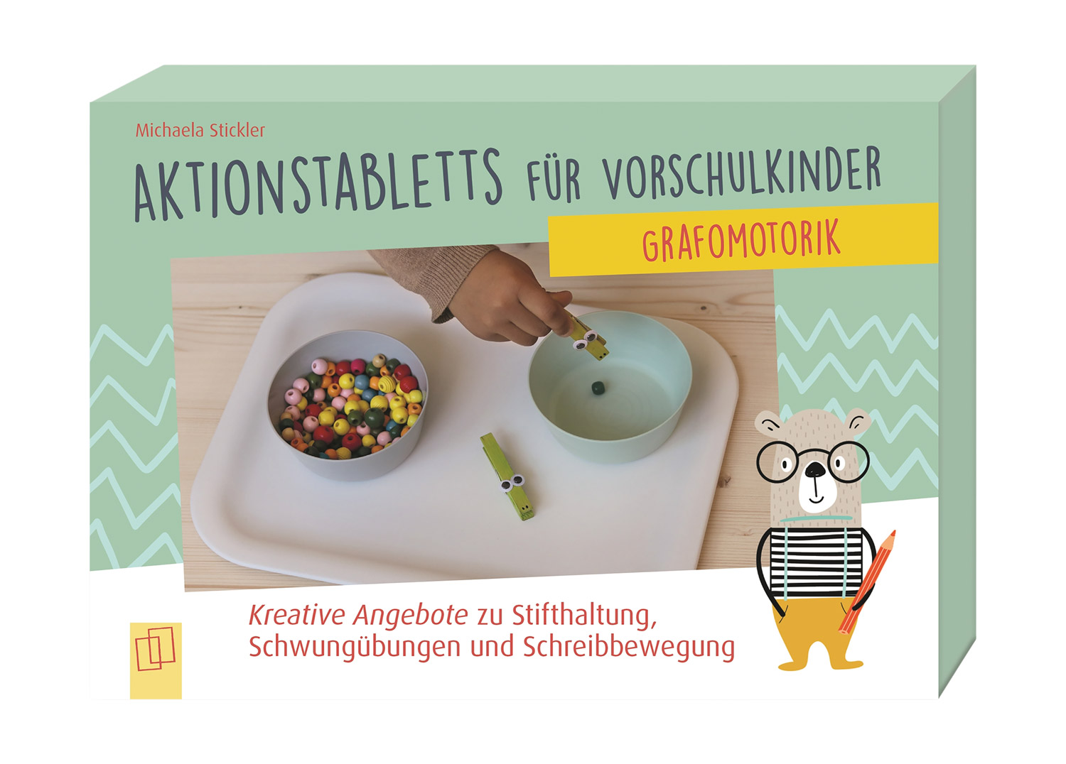 Aktionstabletts für Vorschulkinder - Grafomotorik