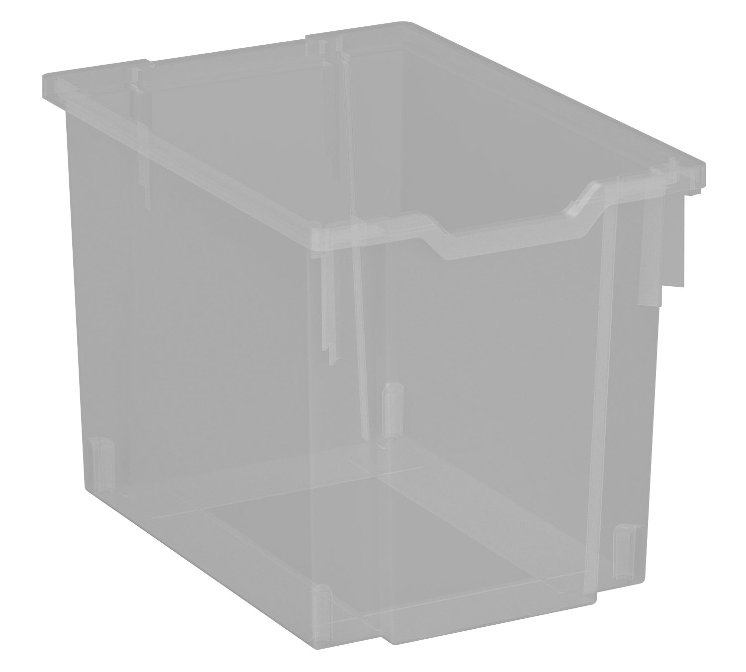 Kunststoffkasten, Größe V, transparent
