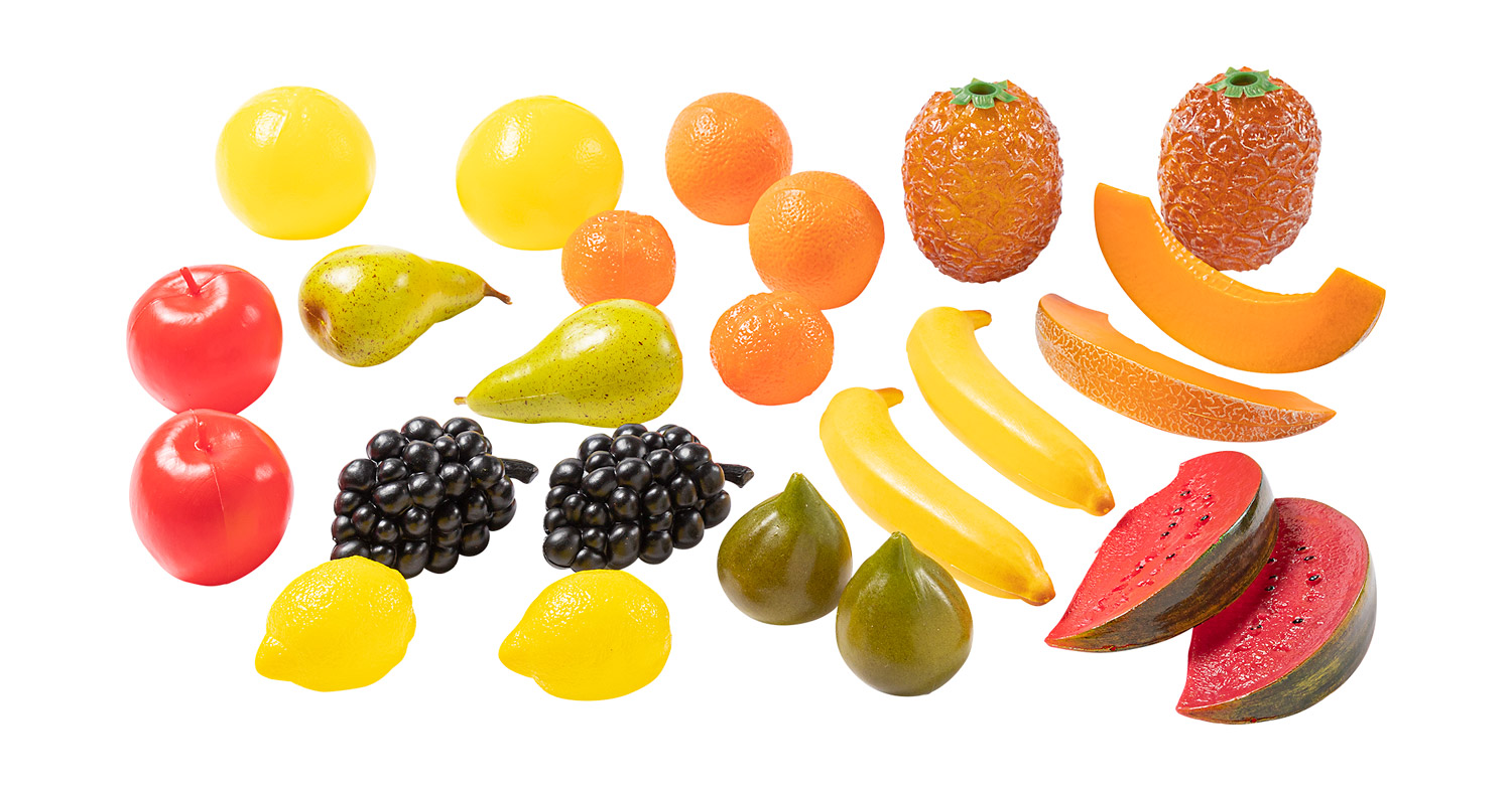 Lebensmittelsortiment Früchte
