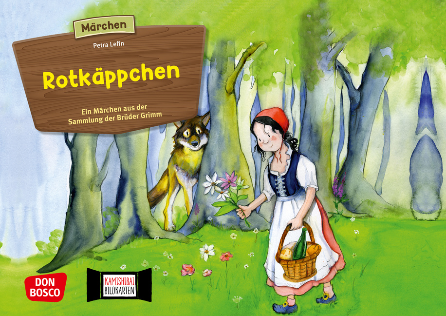 Kamishibai Bildkarten: Rotkäppchen