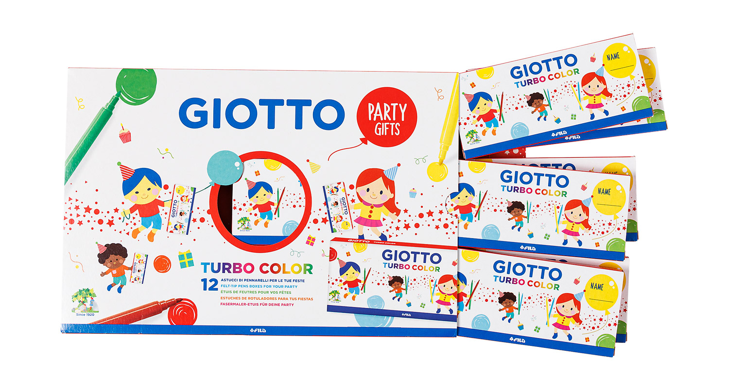 Giotto Turbo Color Party Set