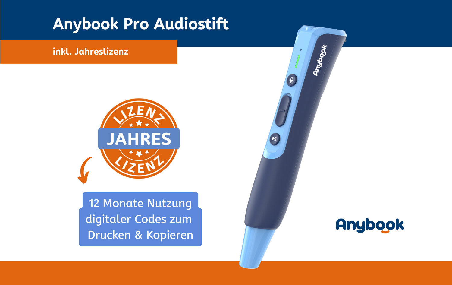 Anybook Pro Audiostift