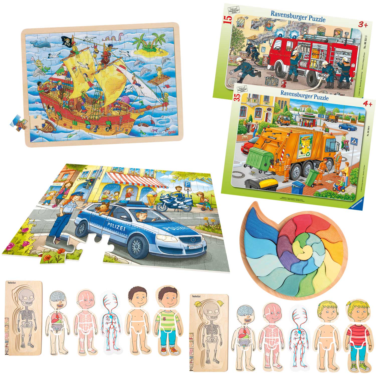 Puzzles Kindergarten Bundle