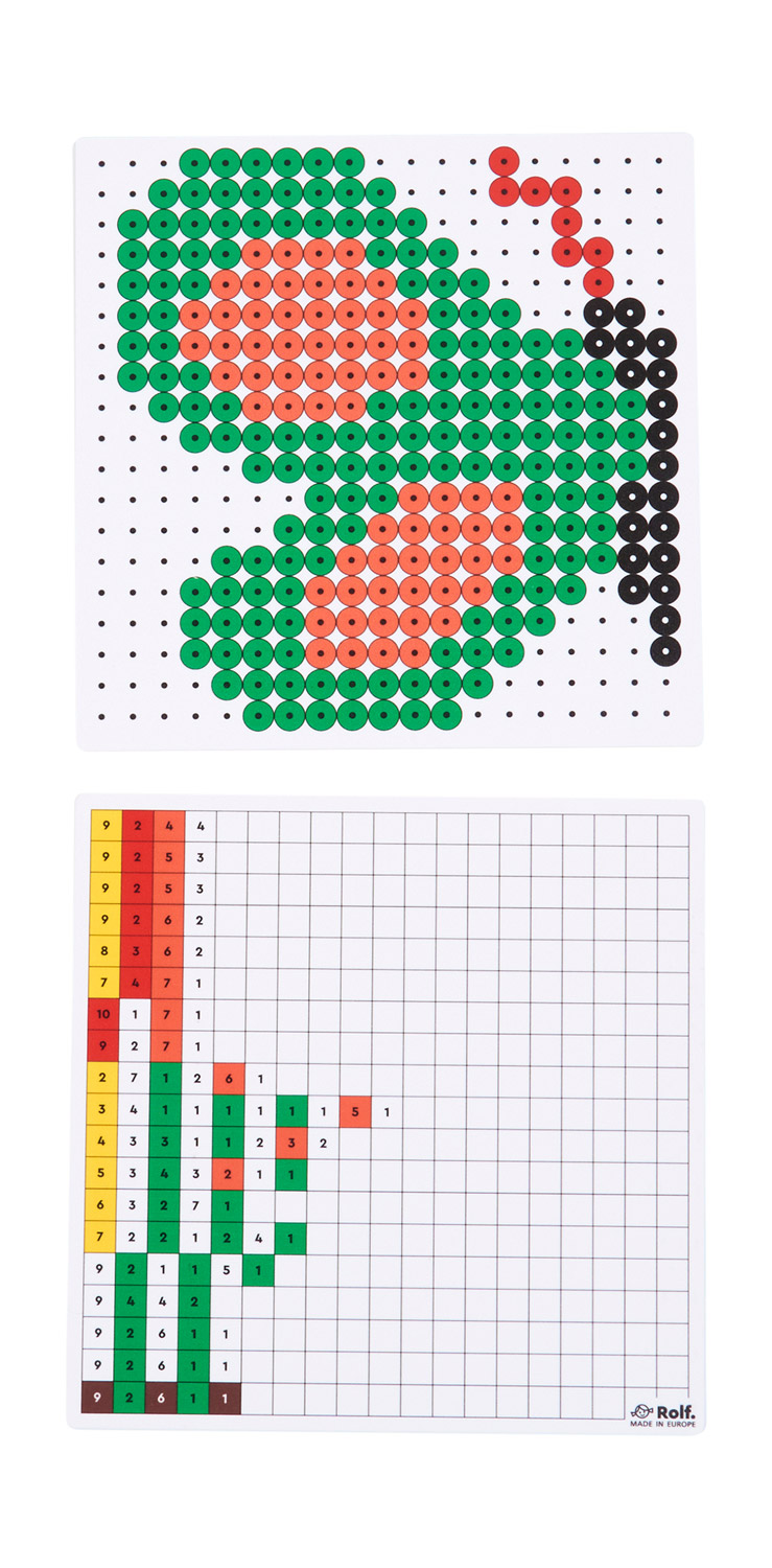 Codieren mit Perlen Kartenset 