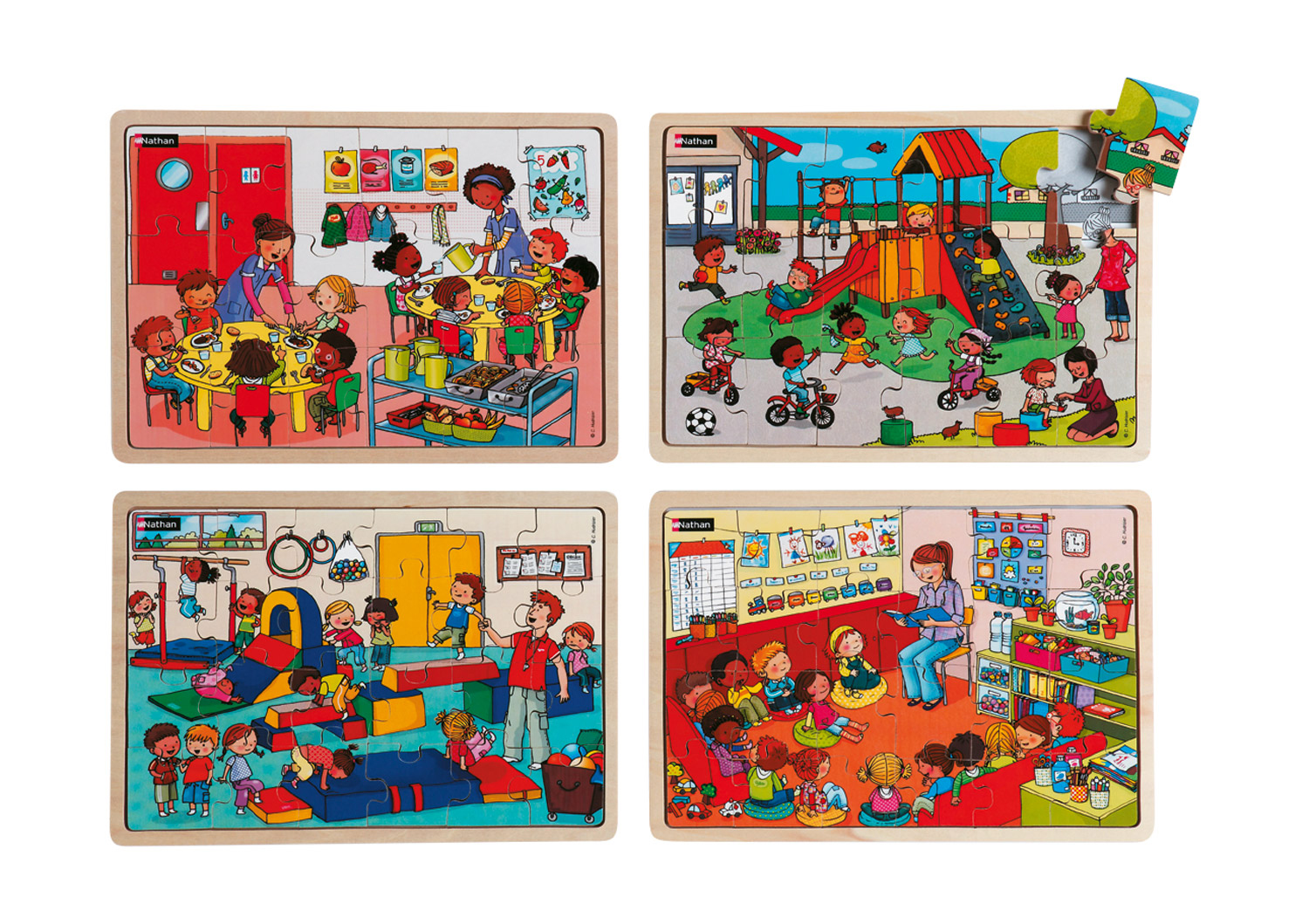 Puzzle Set Kindergarten