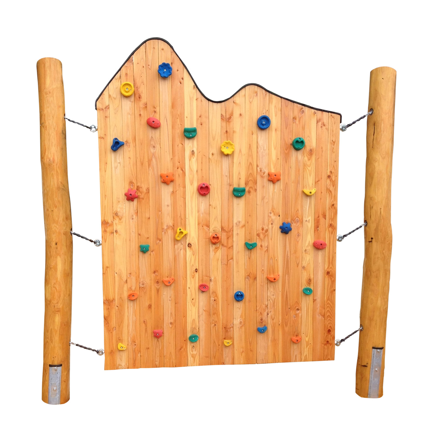 K2 Kletterwand mit Kettenaufhängung