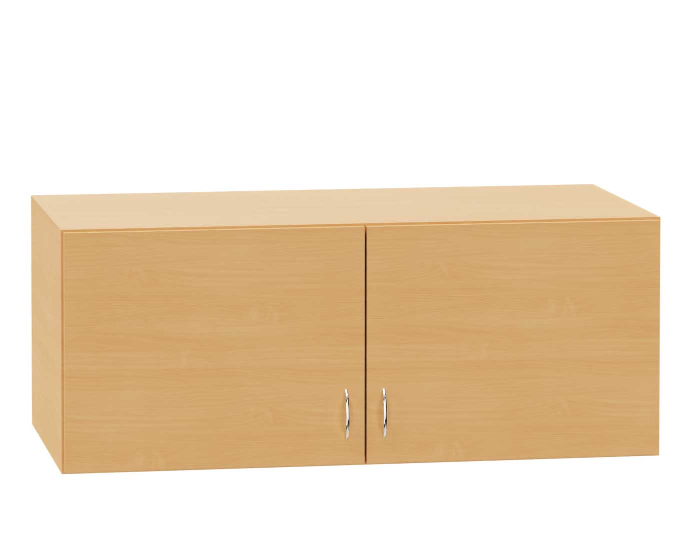 Aufsatzschrank für Liegepolster- und Deckenschrank Breite 125 cm, Buche Dekor