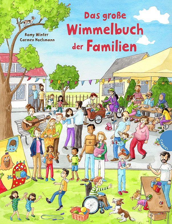 Das große Wimmelbuch der Familien