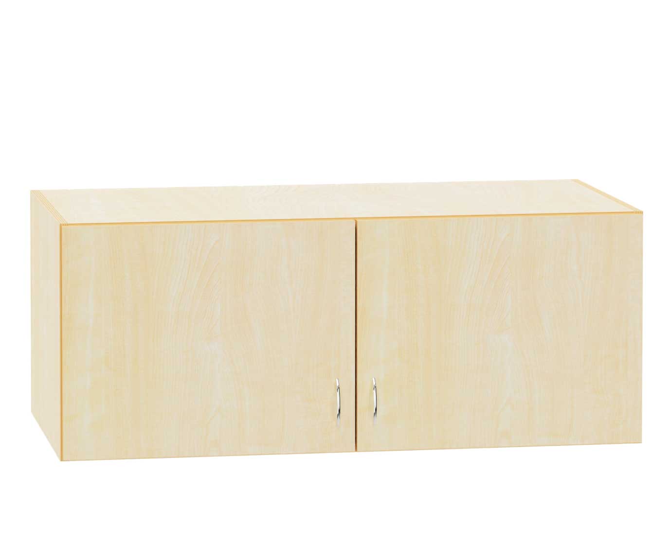 Aufsatzschrank für Liegepolster- und Deckenschrank Breite 125 cm, Ahorn Dekor