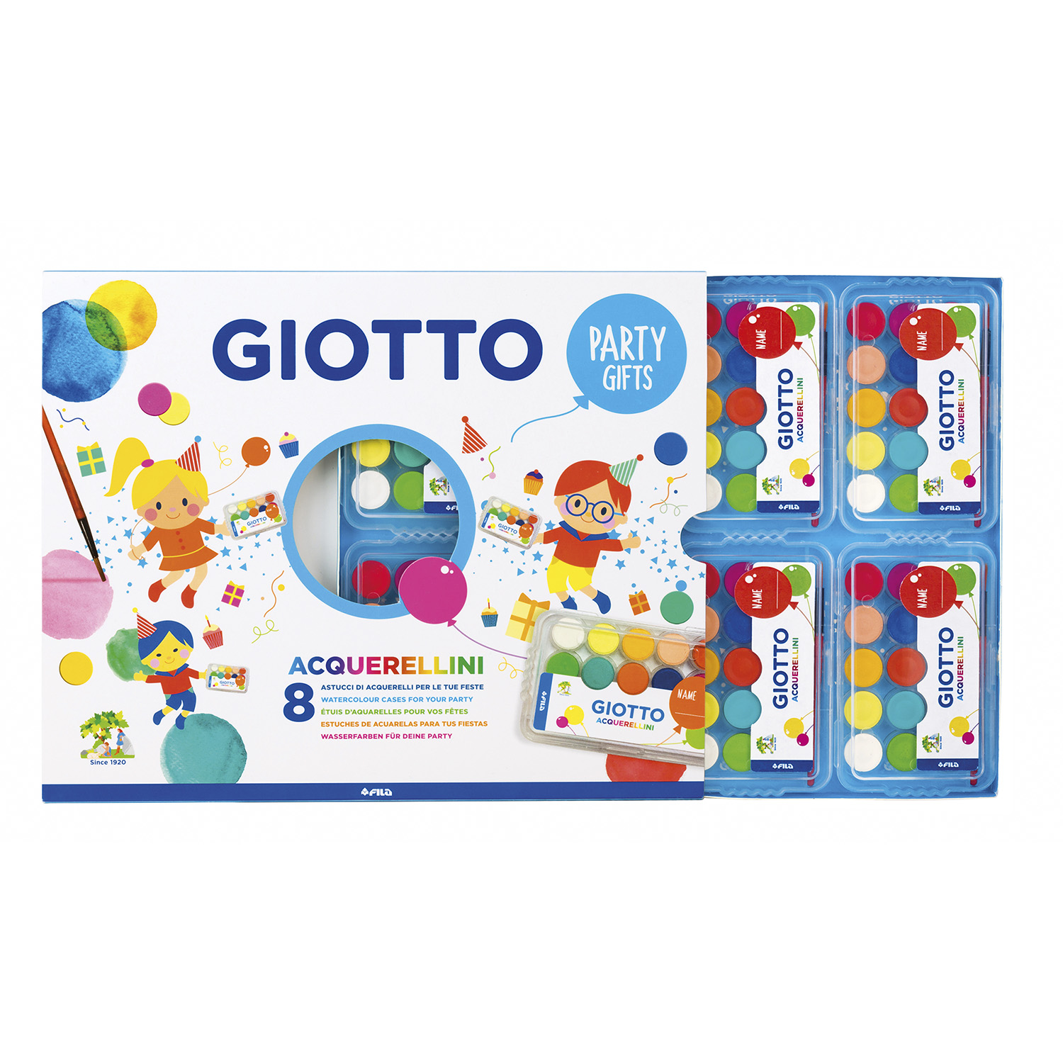 Giotto Acquerellini Party Set