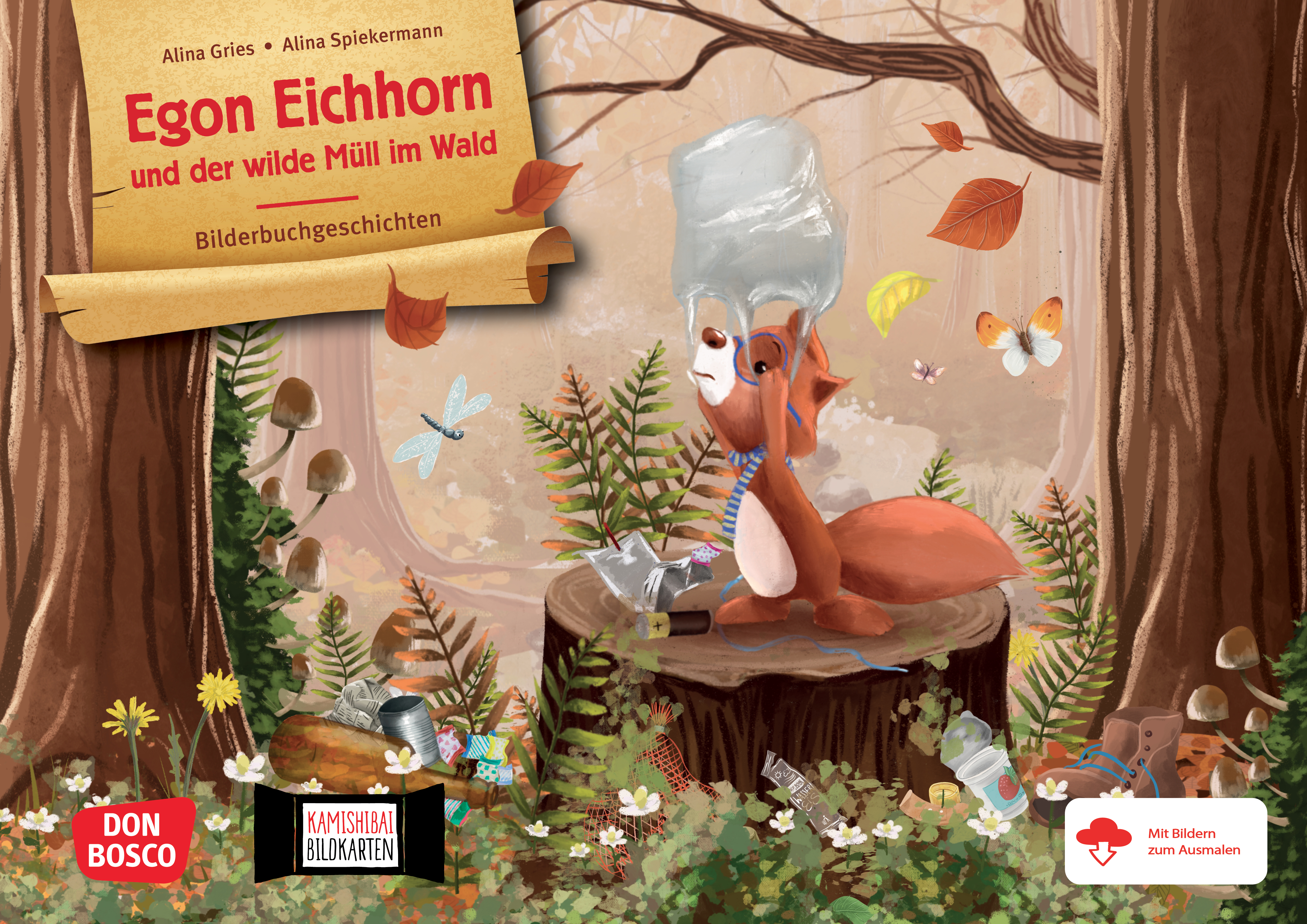 Egon Eichhorn und der wilde Müll im Wald