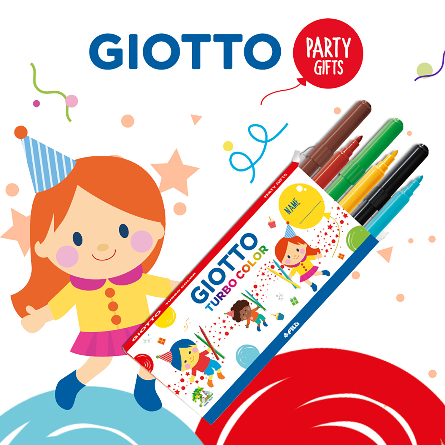 Giotto Turbo Color Party Set