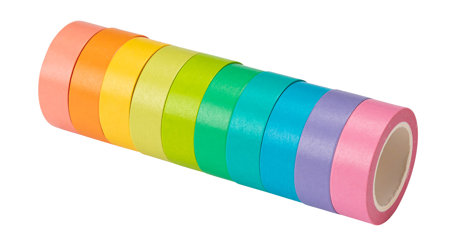 Klebeband Regenbogen