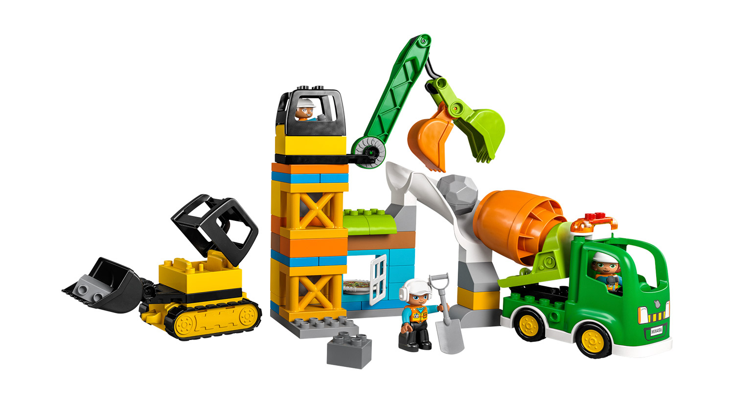 LEGO® DUPLO® Town Baustelle mit Baustellenfahrzeugen