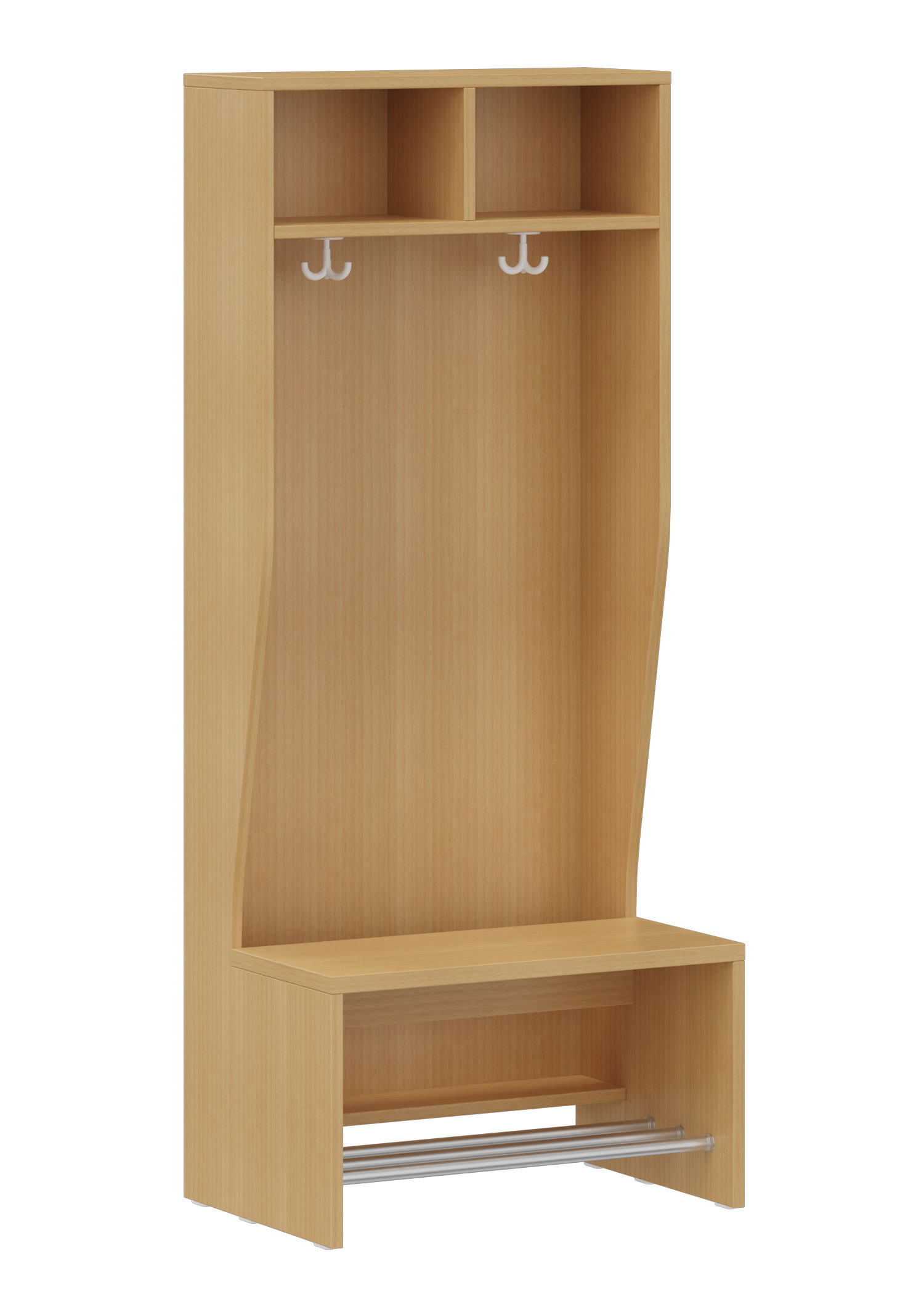 hej Garderobe C mit 30,8 cm Fachbreite Größe 4