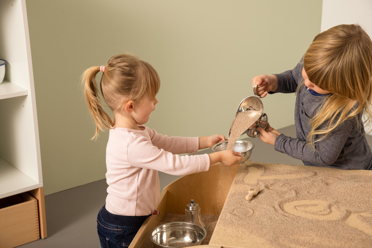 Sandstation Kindergartenhöhe