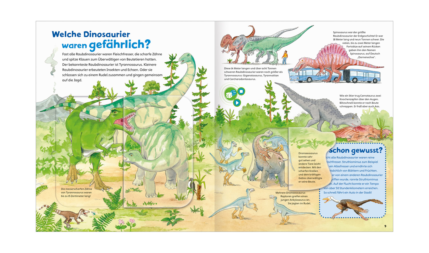 BOOKii® Komm mit zu den Dinosauriern!