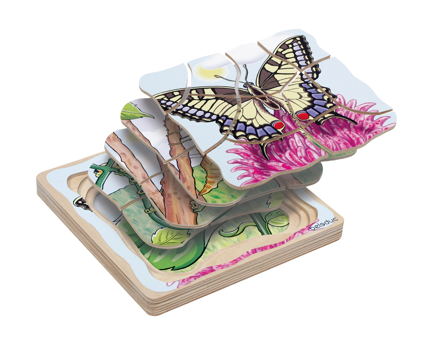 Lagenpuzzle Schmetterling