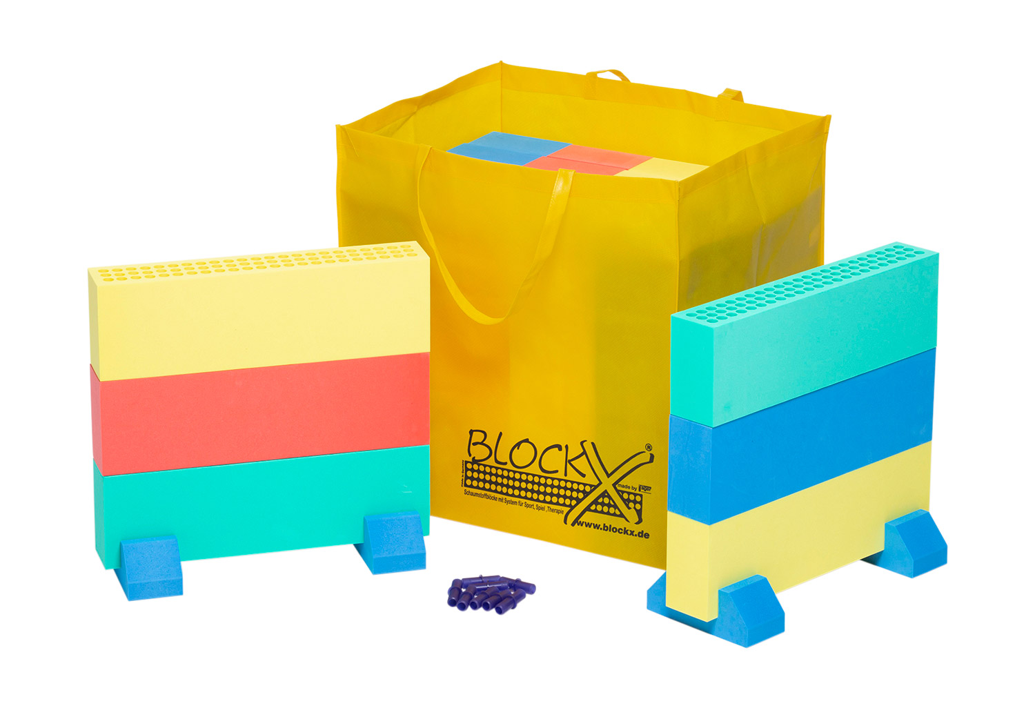 BlockX® Hürdenset mit Tasche