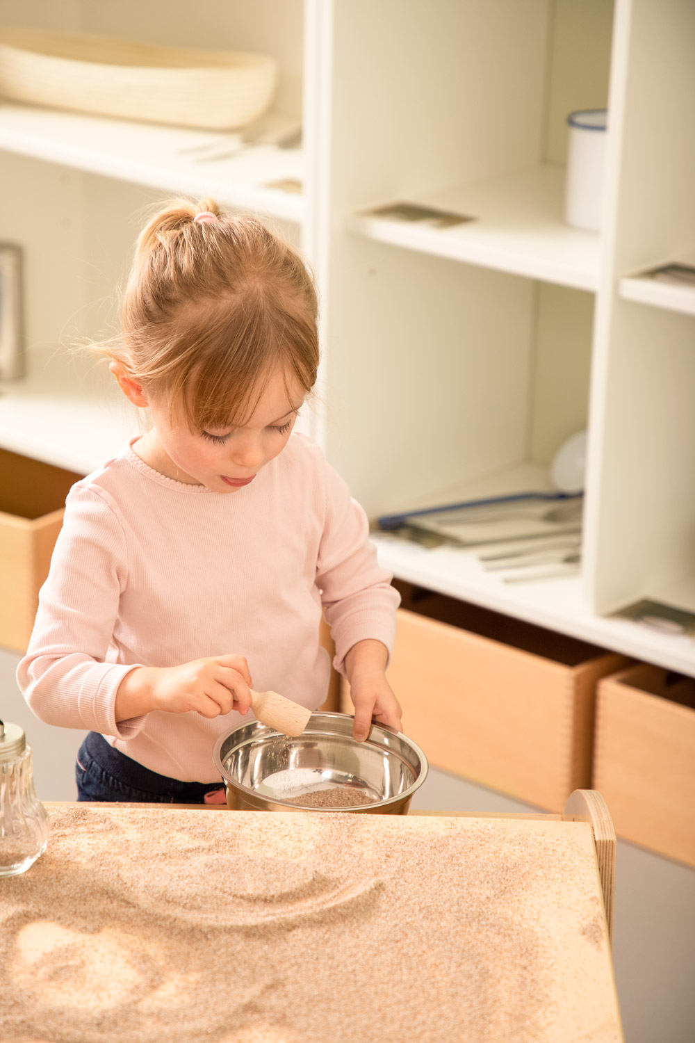 Sandstation Kindergartenhöhe