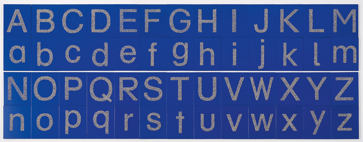 Tastplatten Großbuchstaben