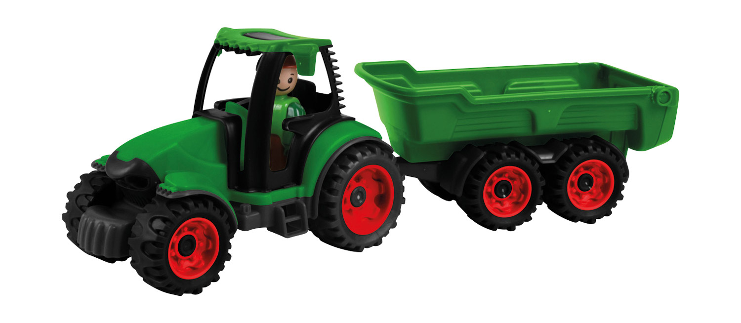 Traktor mit Anhänger
