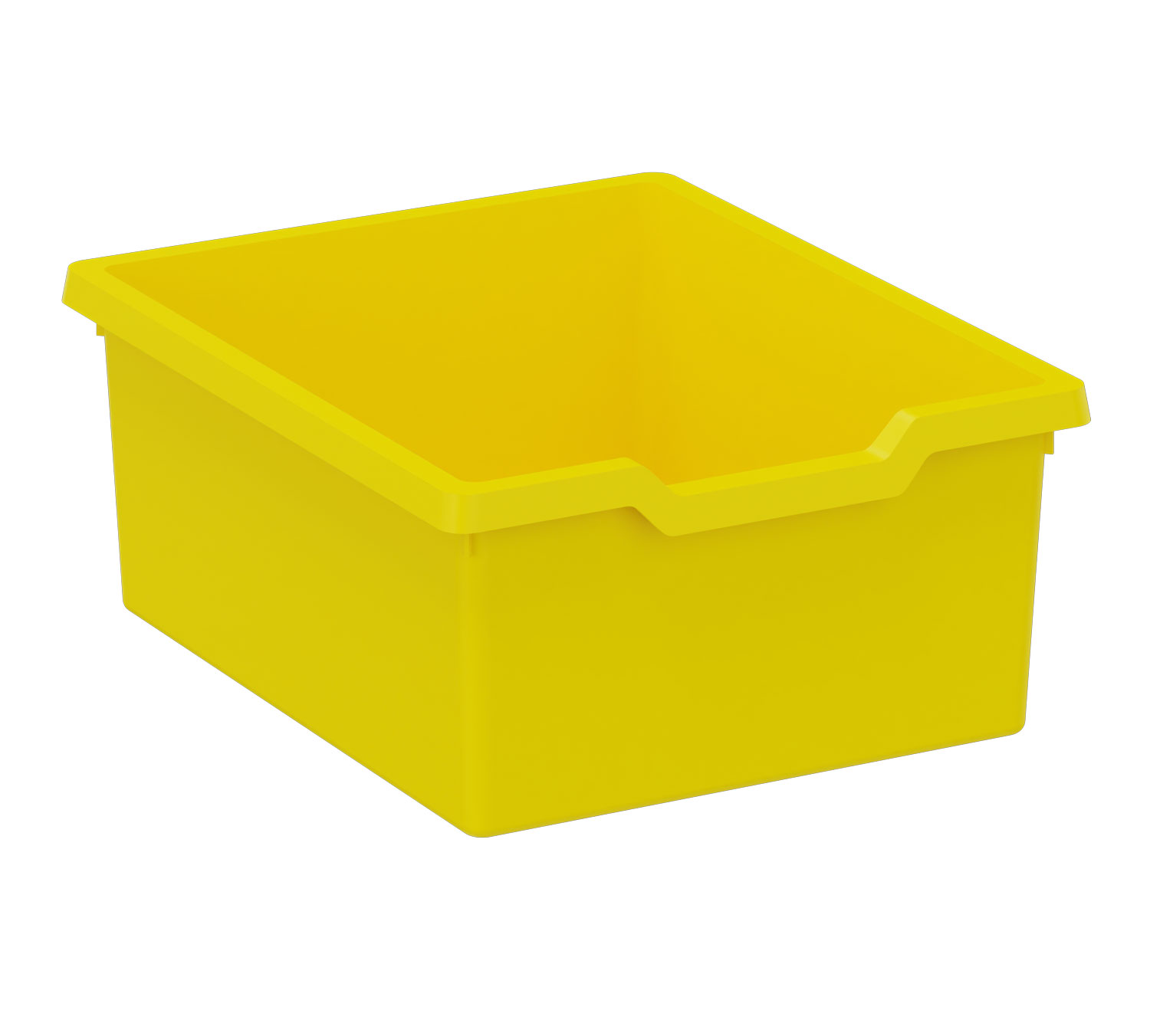 Kunststoffkasten, Größe IV, gelb