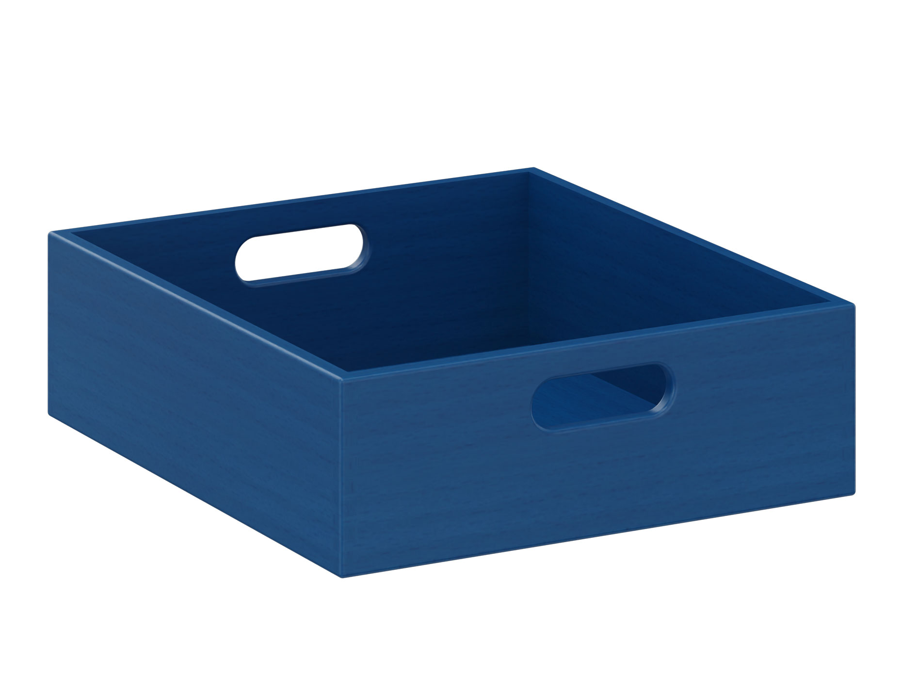 Materialkasten breit, Höhe 10,3 cm, blau