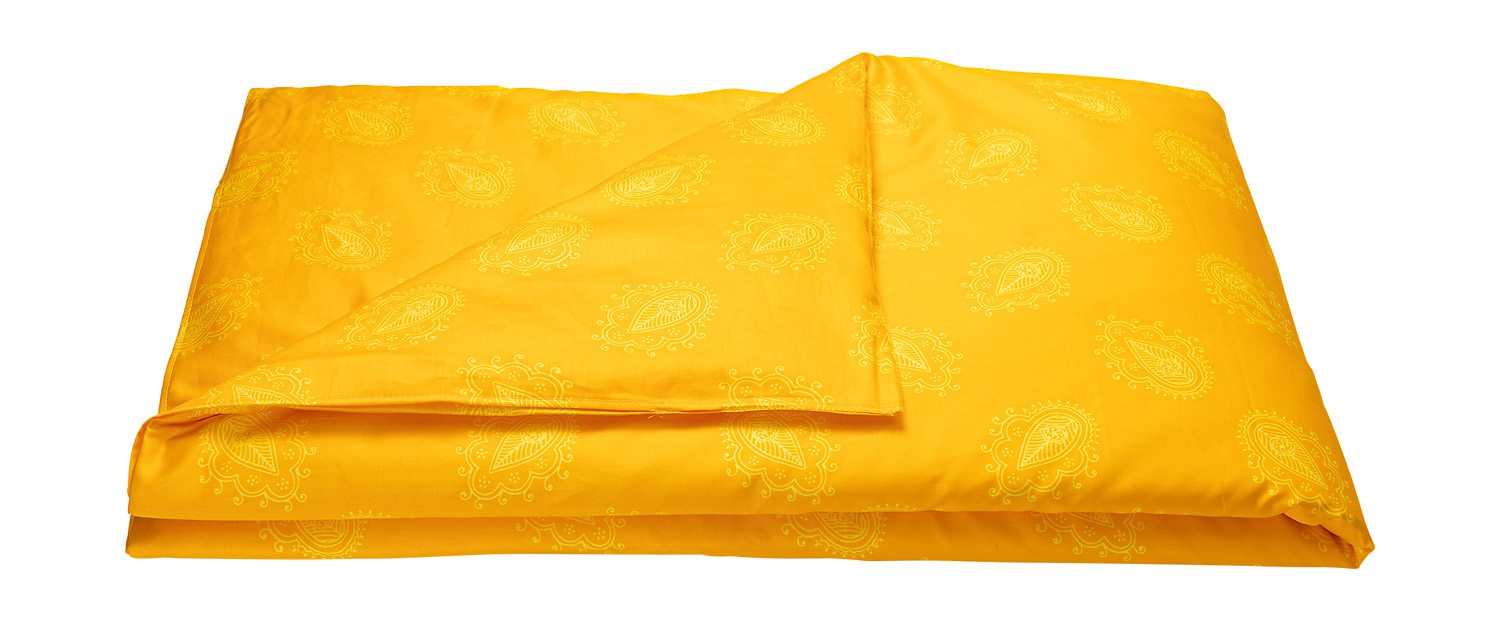Bettwäsche Harmony Deckenbezug gelb 75 x 100 cm
