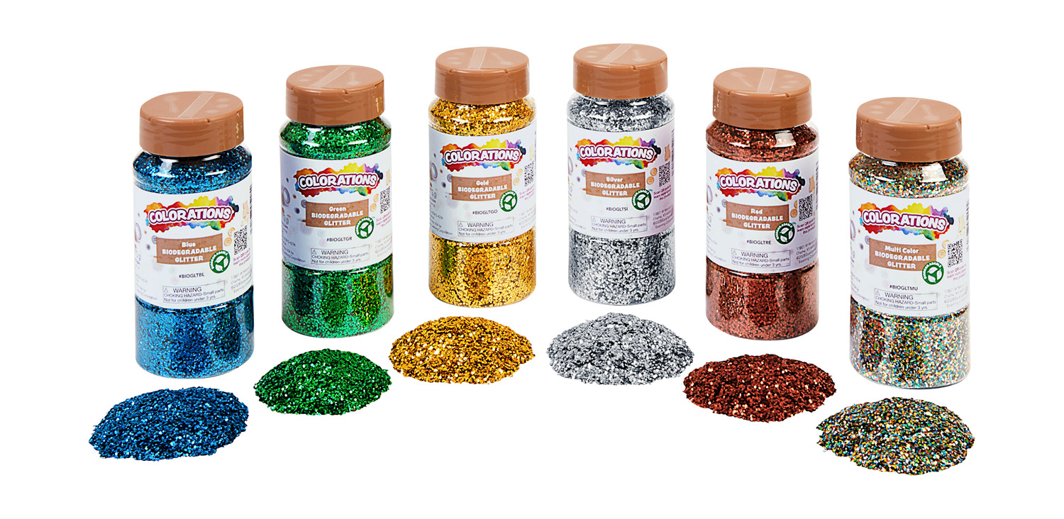 Glitter, biologisch abbaubar