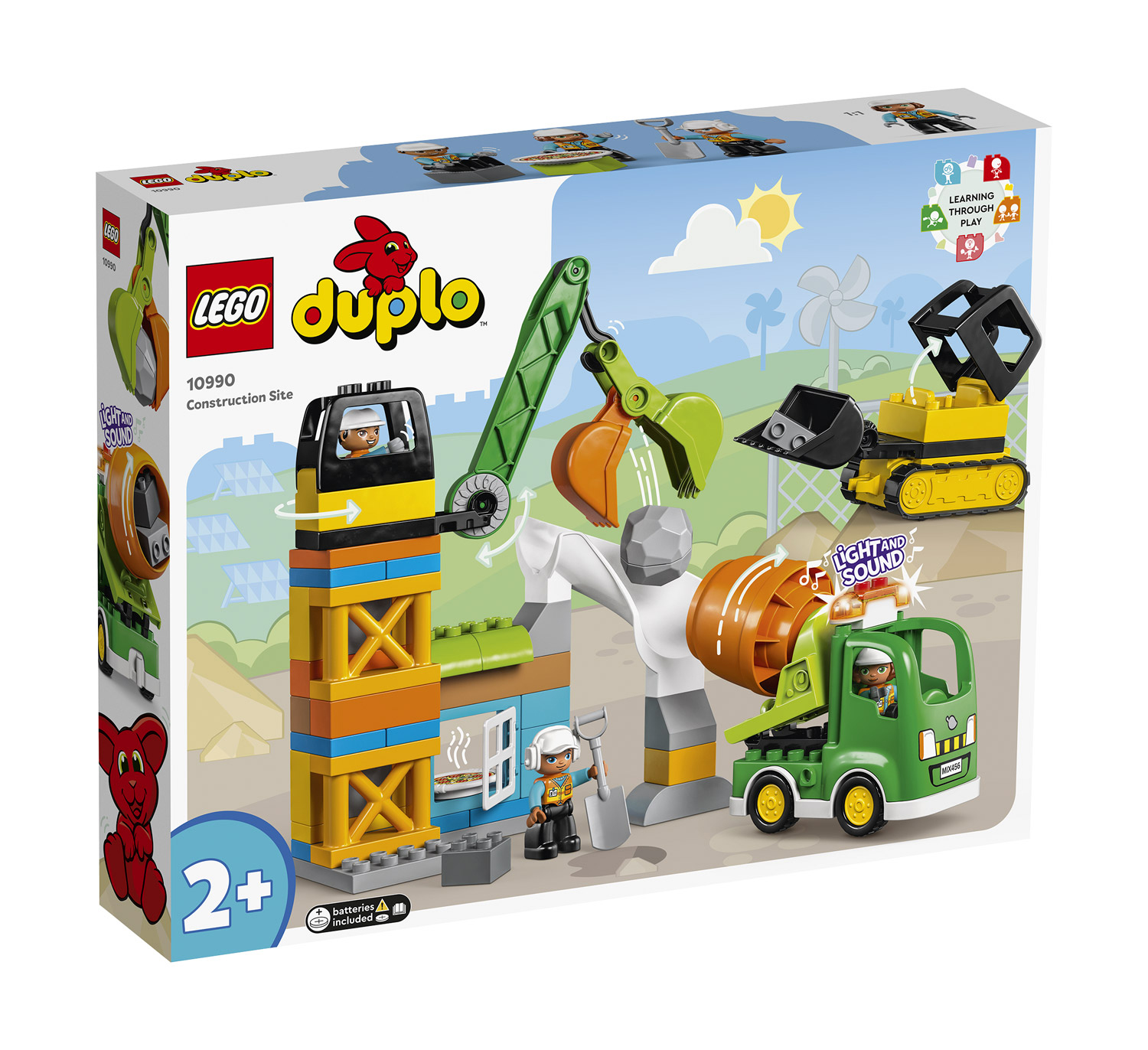 LEGO® DUPLO® Town Baustelle mit Baustellenfahrzeugen